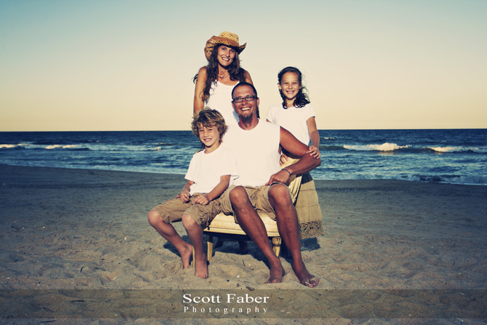 Family Portrait at Nags Head (Beach), NC